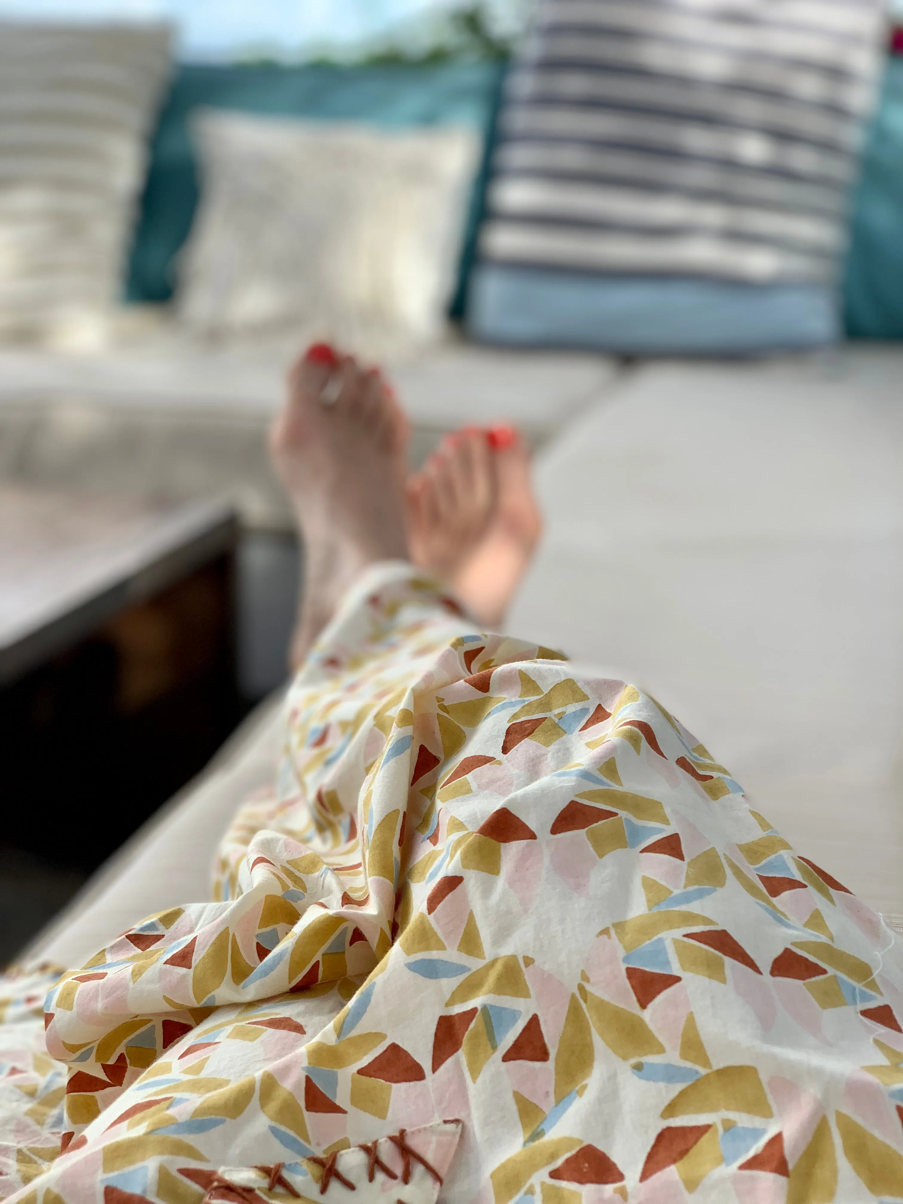 Sunset Mollusk Sundress / Long Kaftan