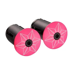 Supacaz - Neon Pink - Bar End Plugs