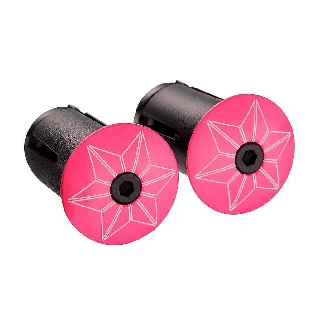 Supacaz - Neon Pink - Bar End Plugs