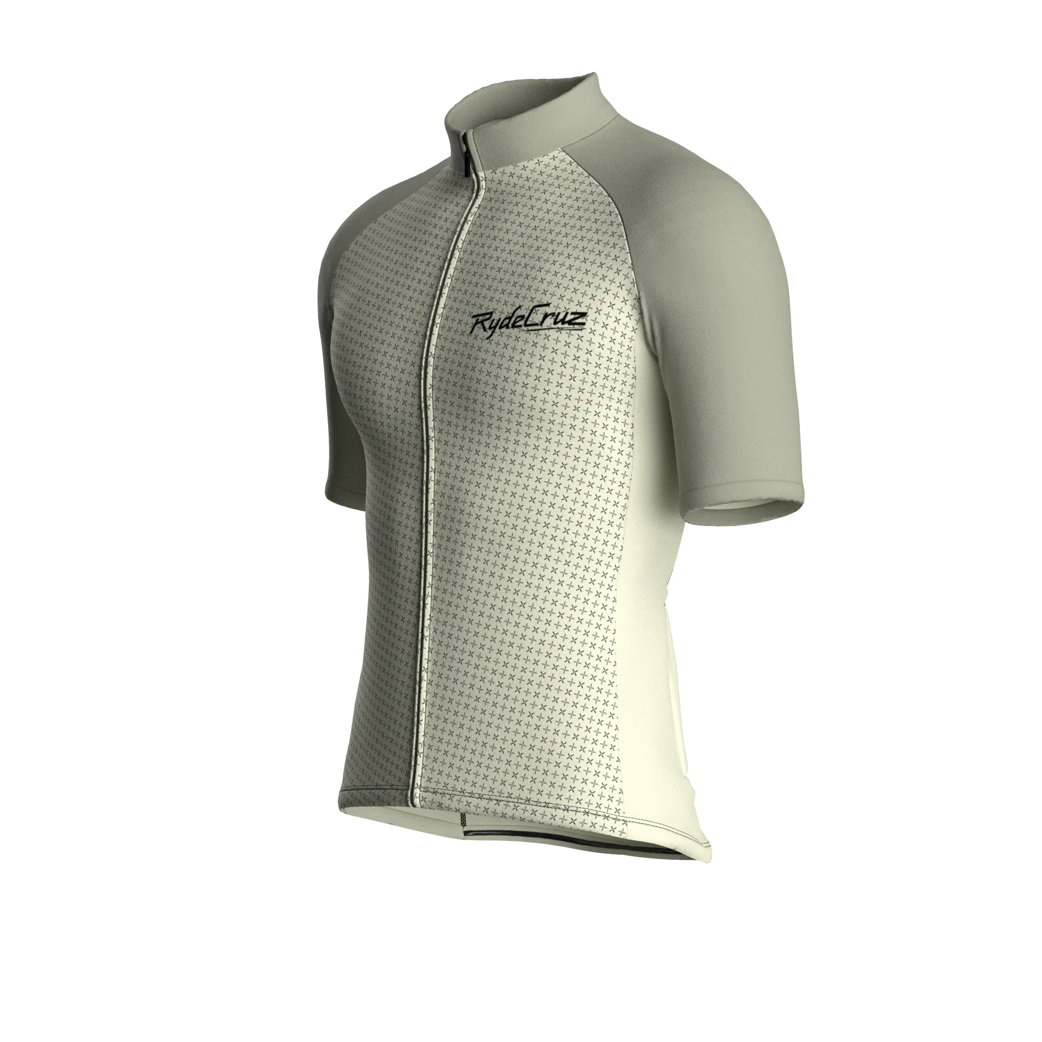 Swift Grid | Beige Male Short Sleeves Jersey