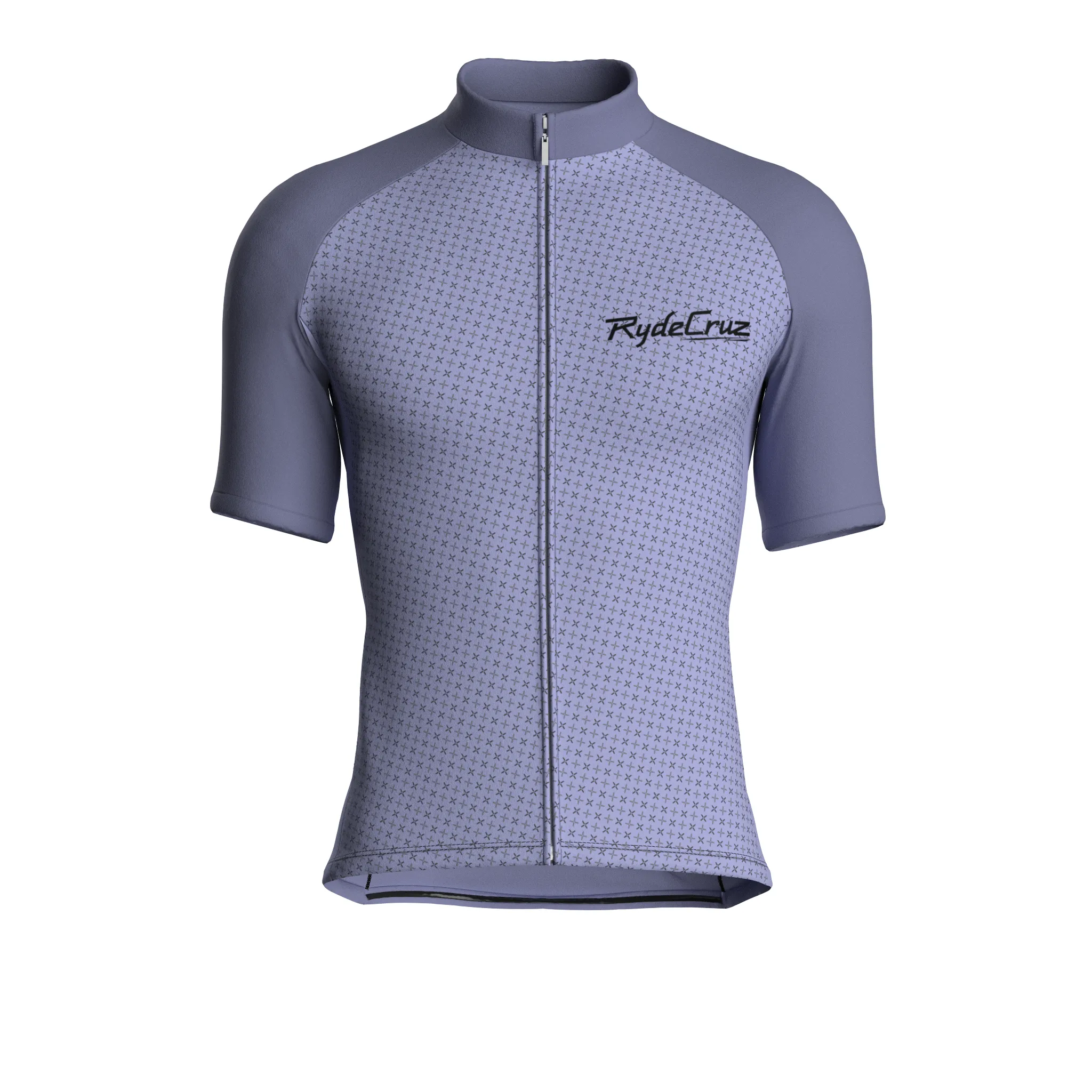 Swift Grid | Lavender Male Short Sleeves Jersey
