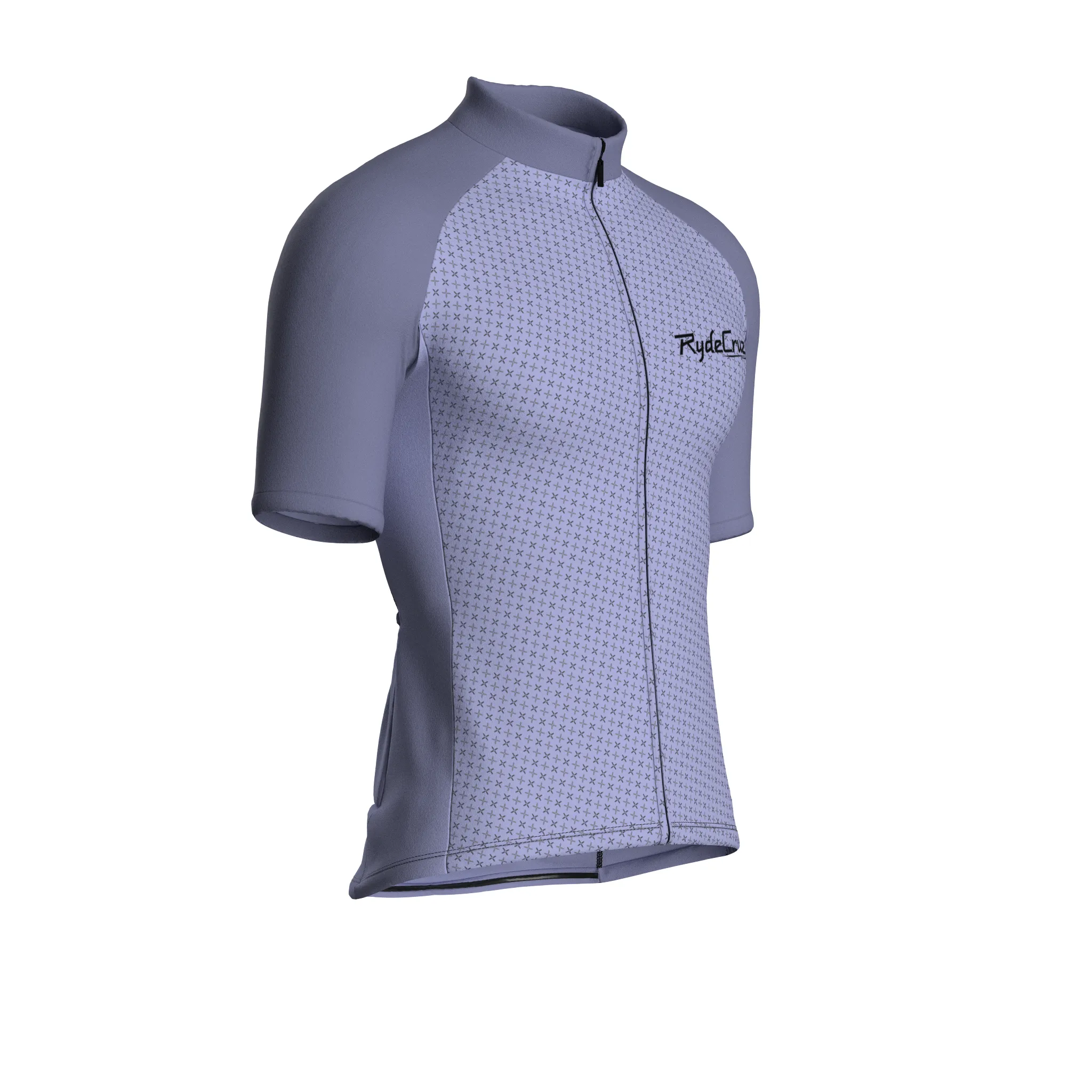 Swift Grid | Lavender Male Short Sleeves Jersey