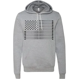 SwingJuice Golf Flag Unisex Hoodie Grey