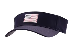 SwingJuice Golf Flag Visor Navy
