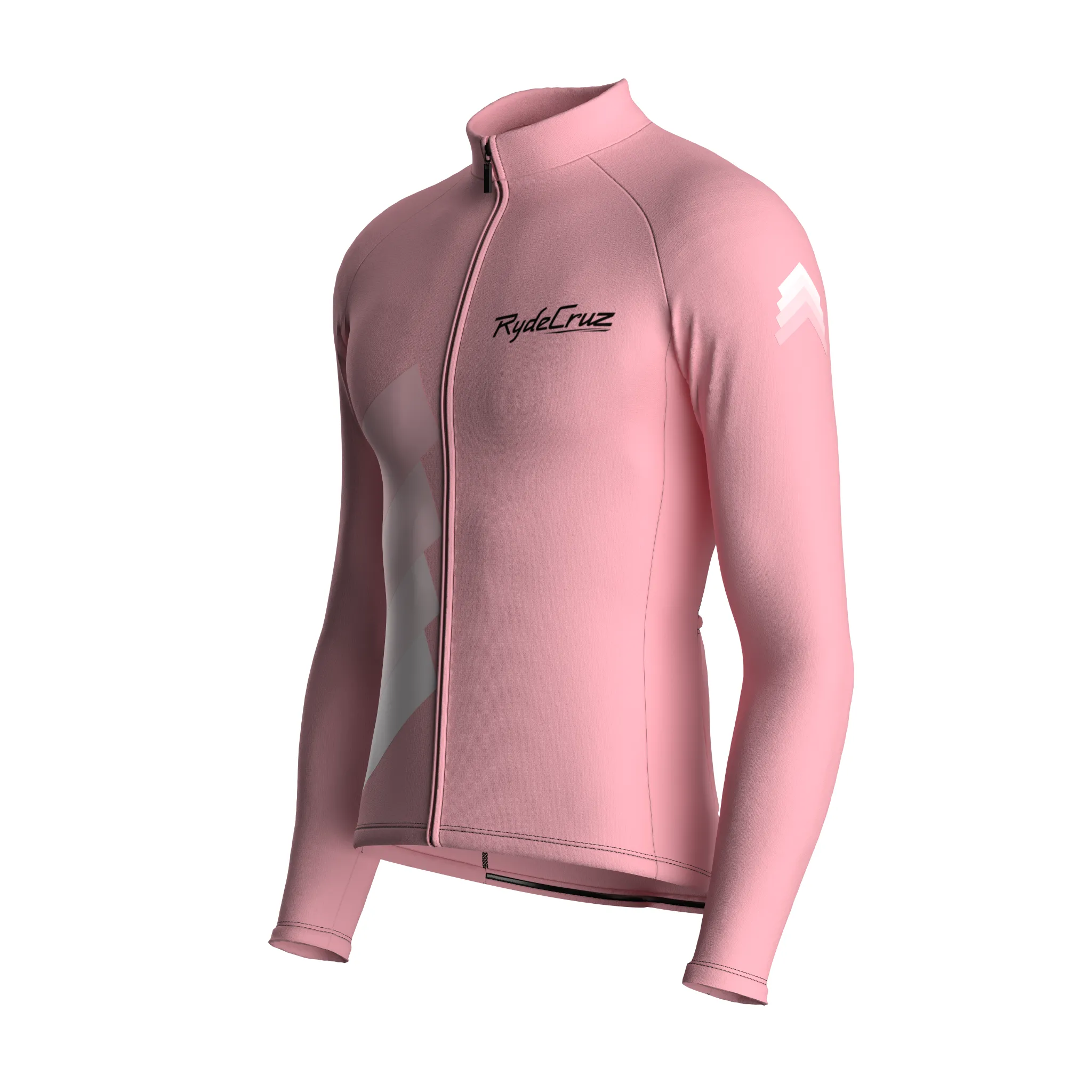 Synth Wave | Blush Pink Male Long Sleeves Jersey
