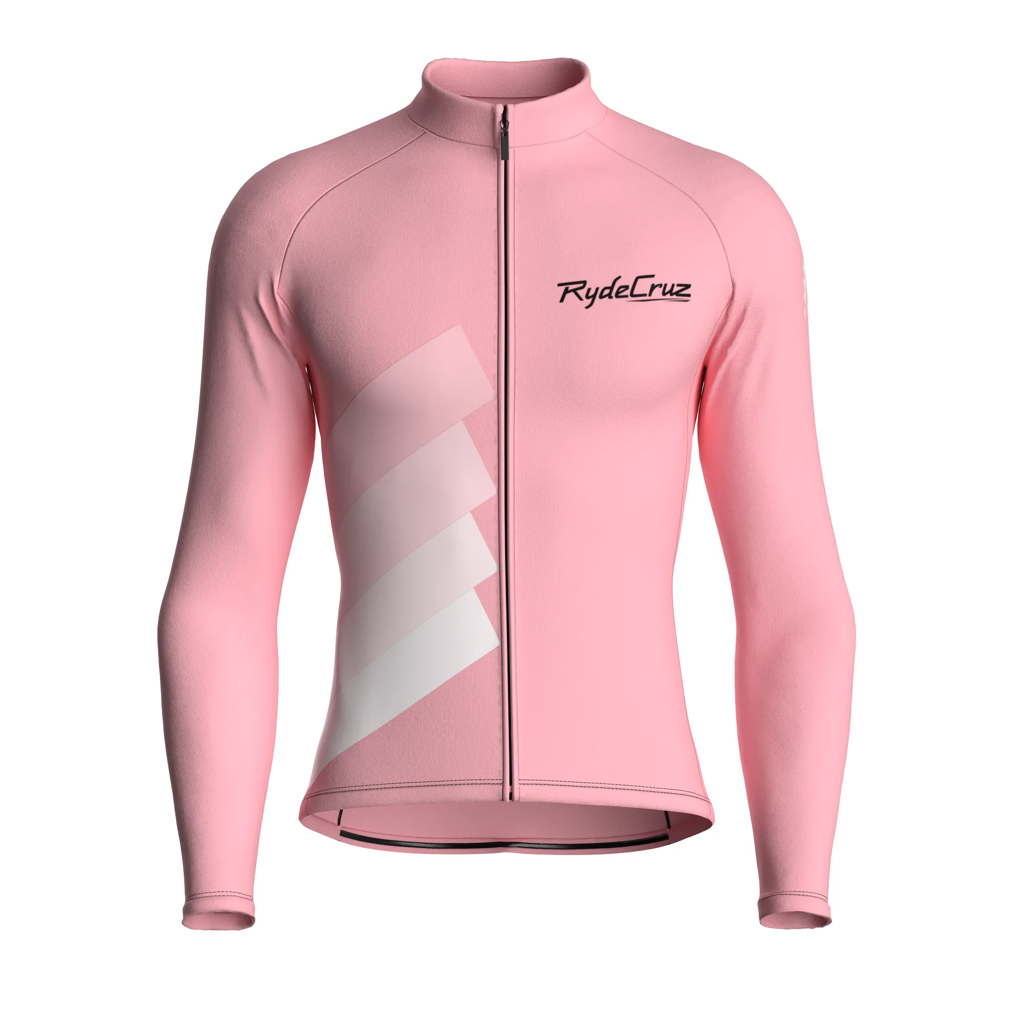 Synth Wave | Blush Pink Male Long Sleeves Jersey