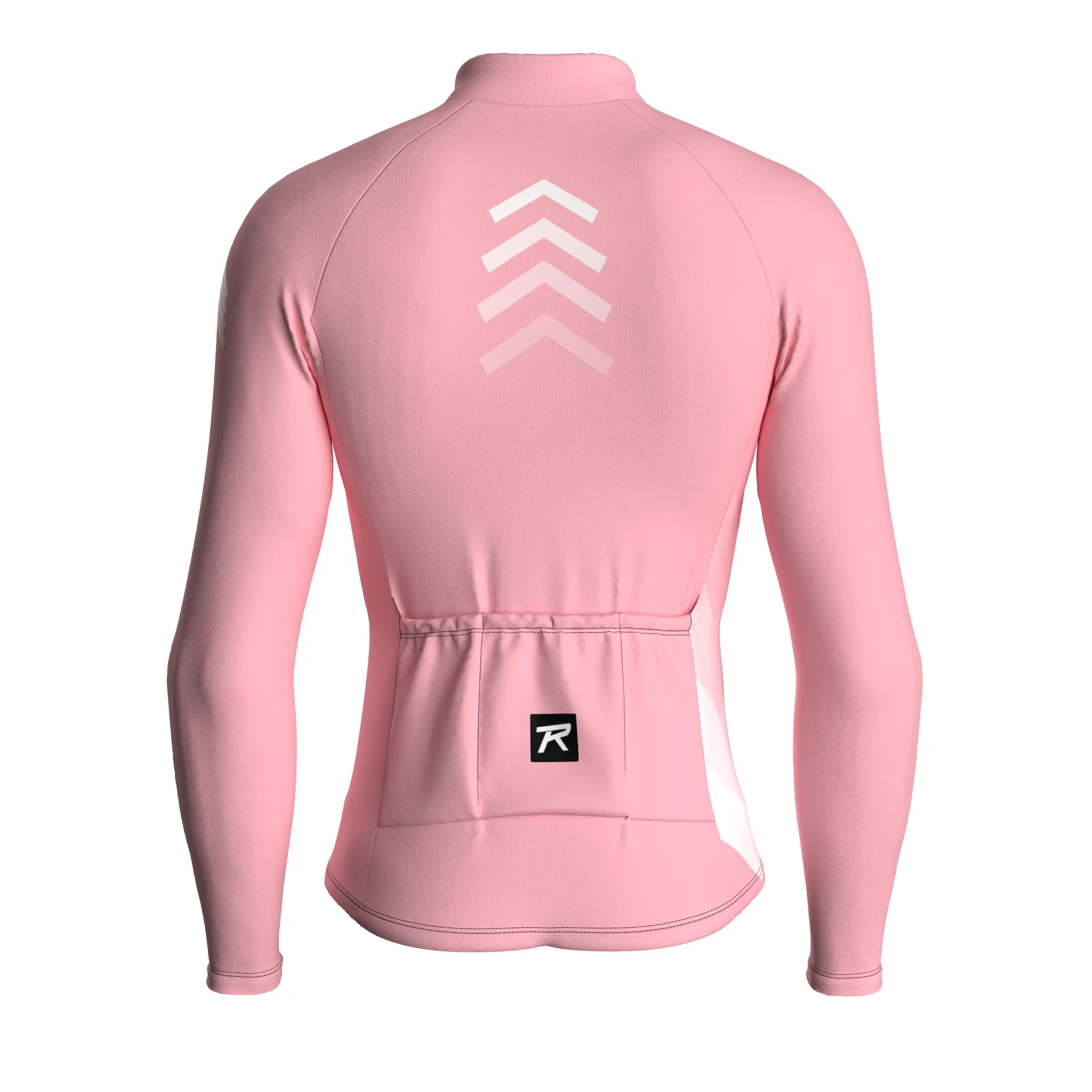 Synth Wave | Blush Pink Male Long Sleeves Jersey