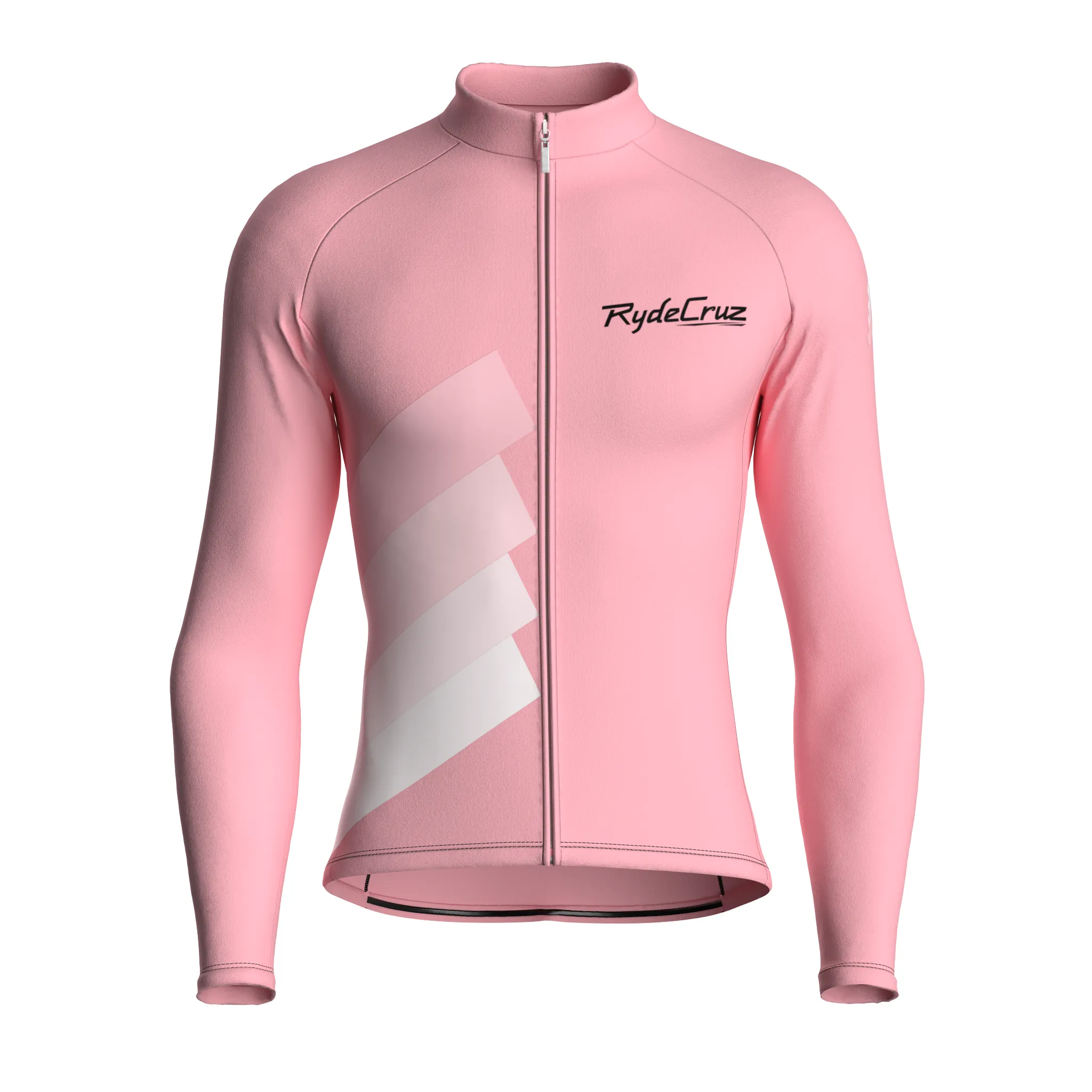 Synth Wave | Blush Pink Male Long Sleeves Jersey