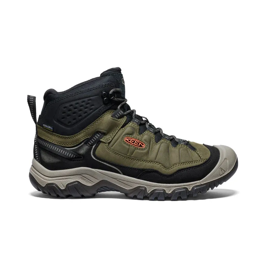 Targhee IV Mid WP - Dark Olive/Gold Flame - Men's