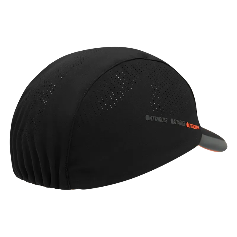 Tech Cap Vertical Logo Black
