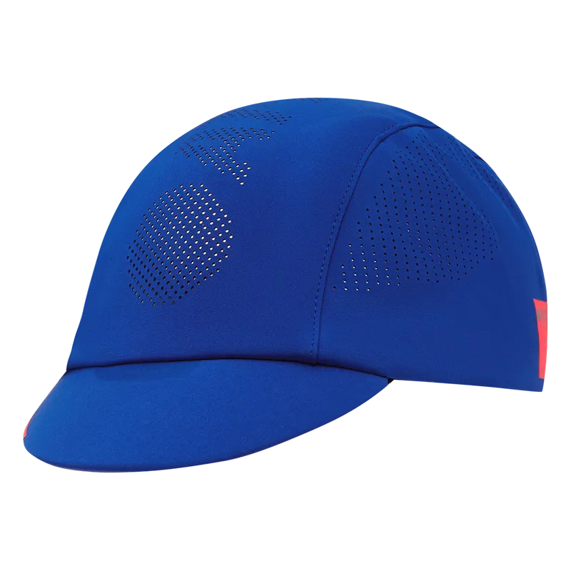 Tech Cap Vertical Logo Cobalt