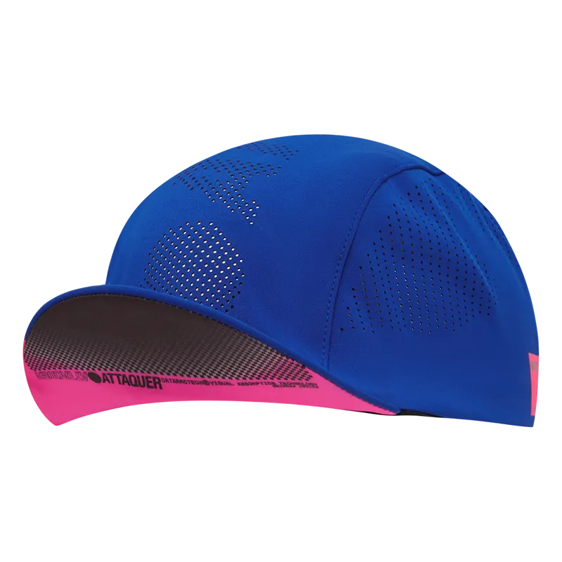 Tech Cap Vertical Logo Cobalt