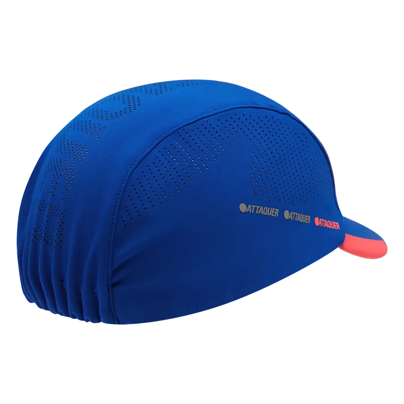 Tech Cap Vertical Logo Cobalt