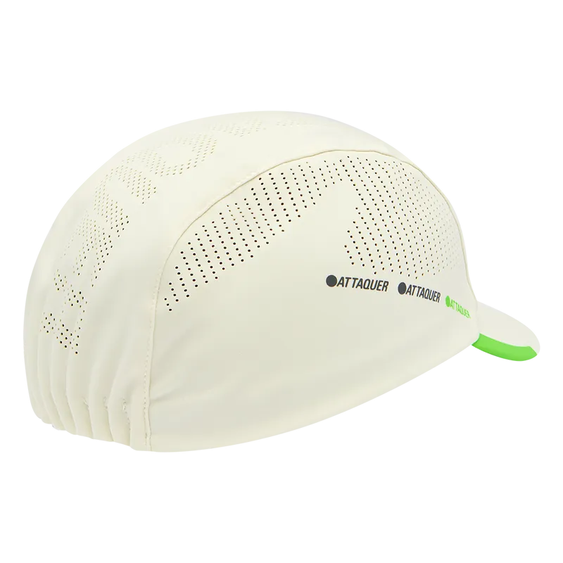Tech Cap Vertical Logo Eggshell