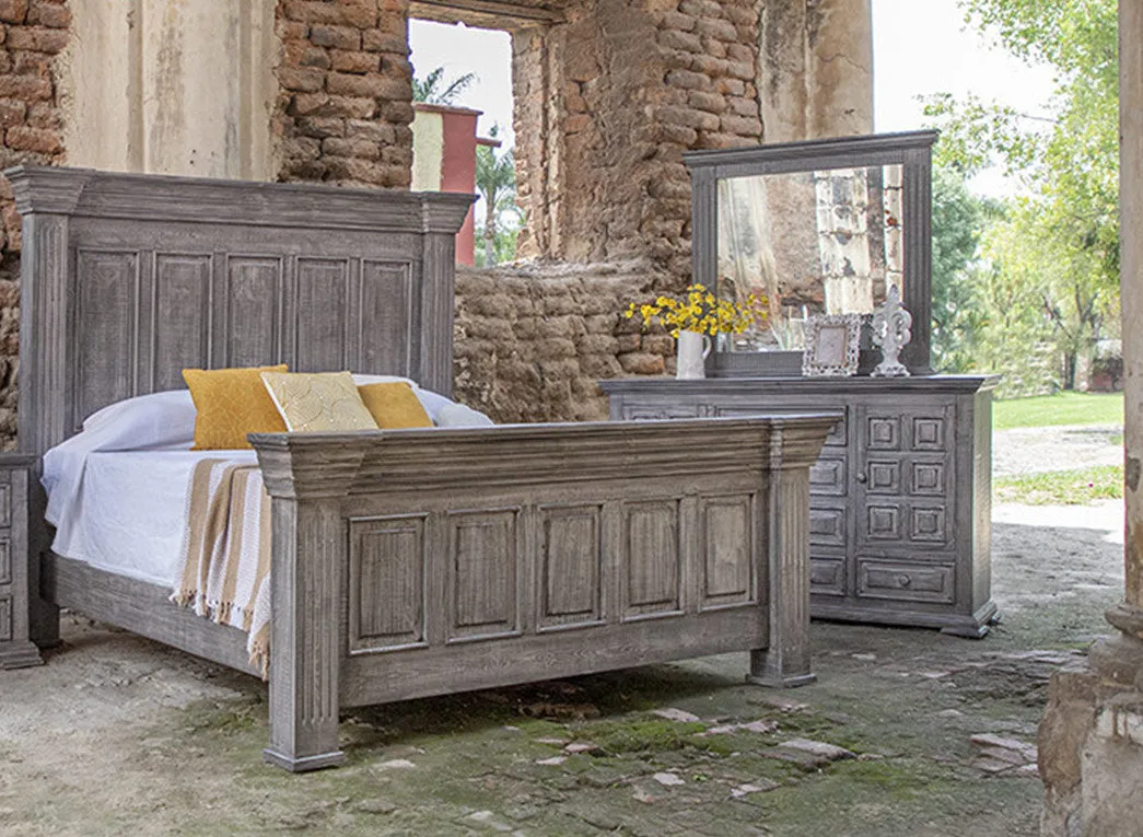 Terra Bedroom Dresser In Gray
