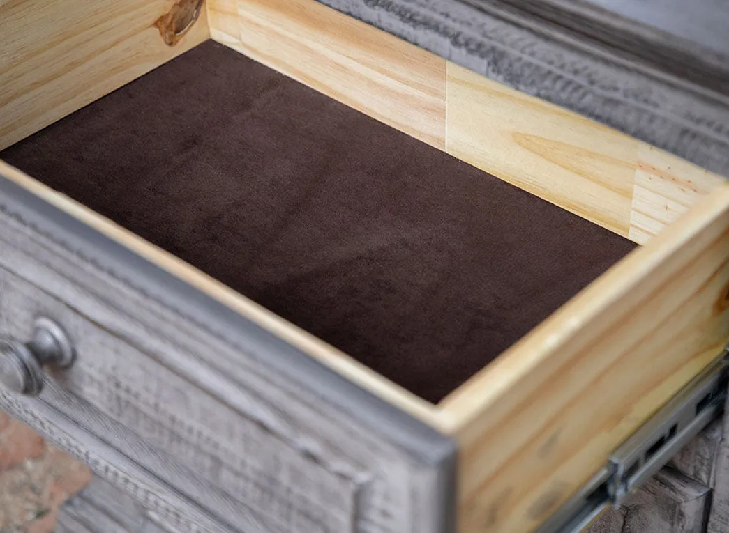 Terra Bedroom Dresser In Gray