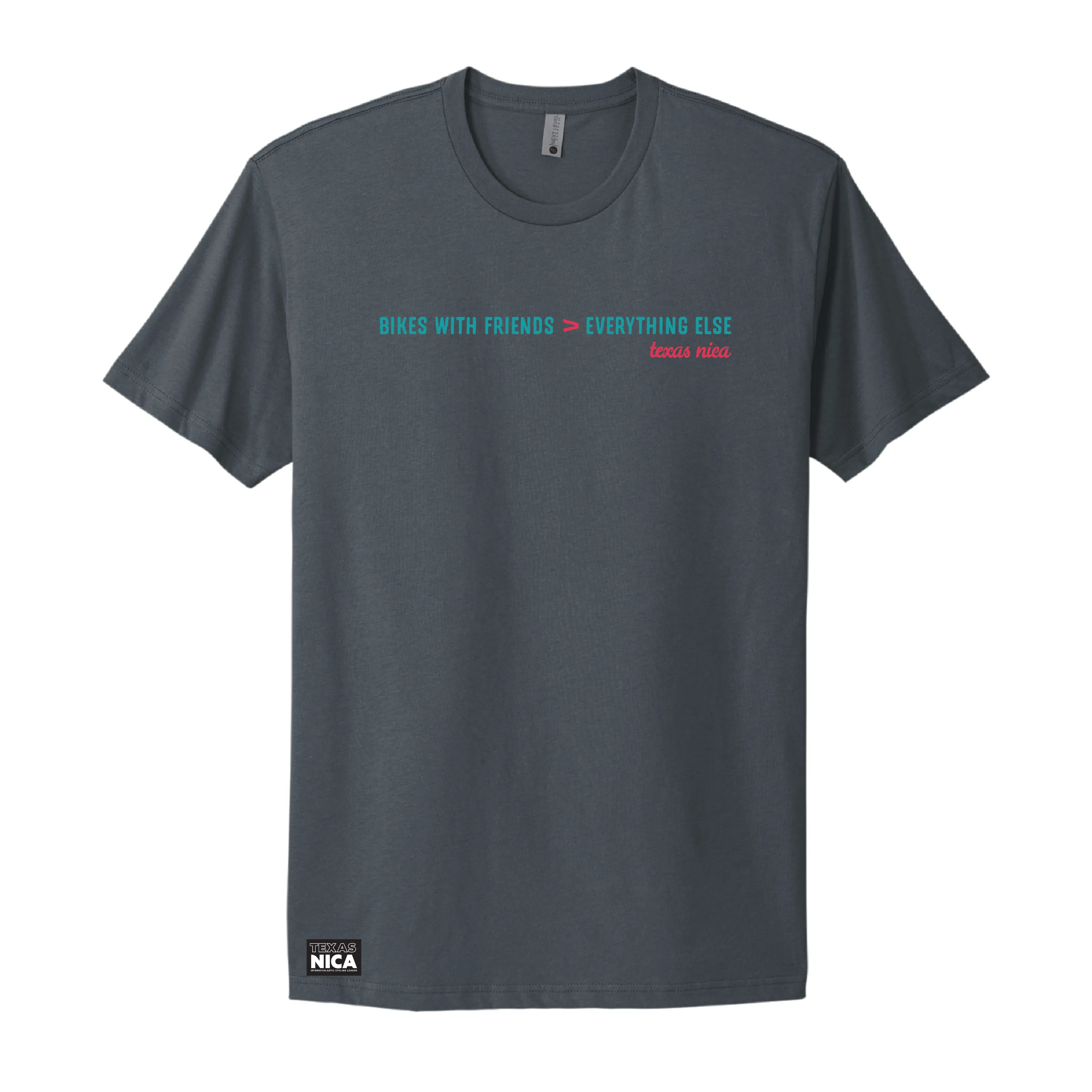 Texas NICA Bikes With Friends Tee