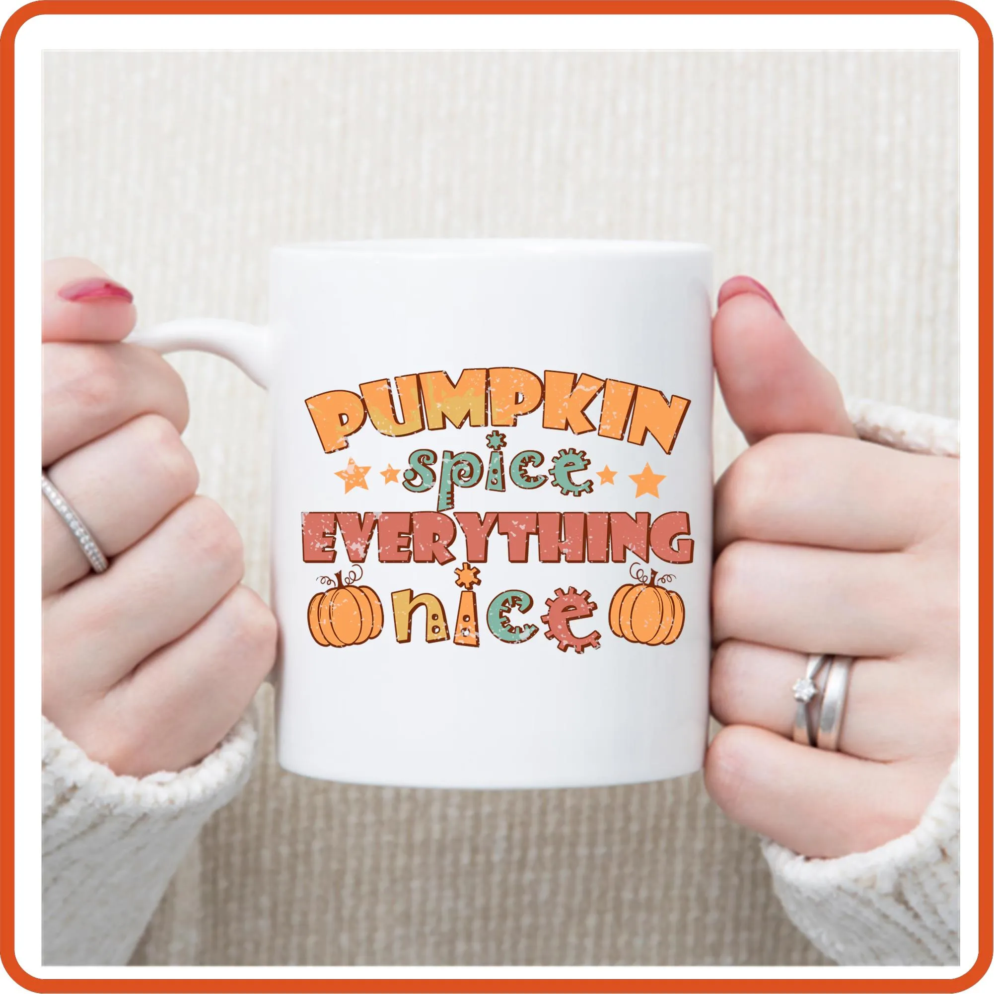 Thanksgiving Mugs -11oz Coffee Mug |  Gift | SEC Apparel | Pumpkin Spice Everything