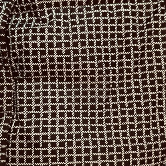 Theory Black and White Patterned Down Vest SM