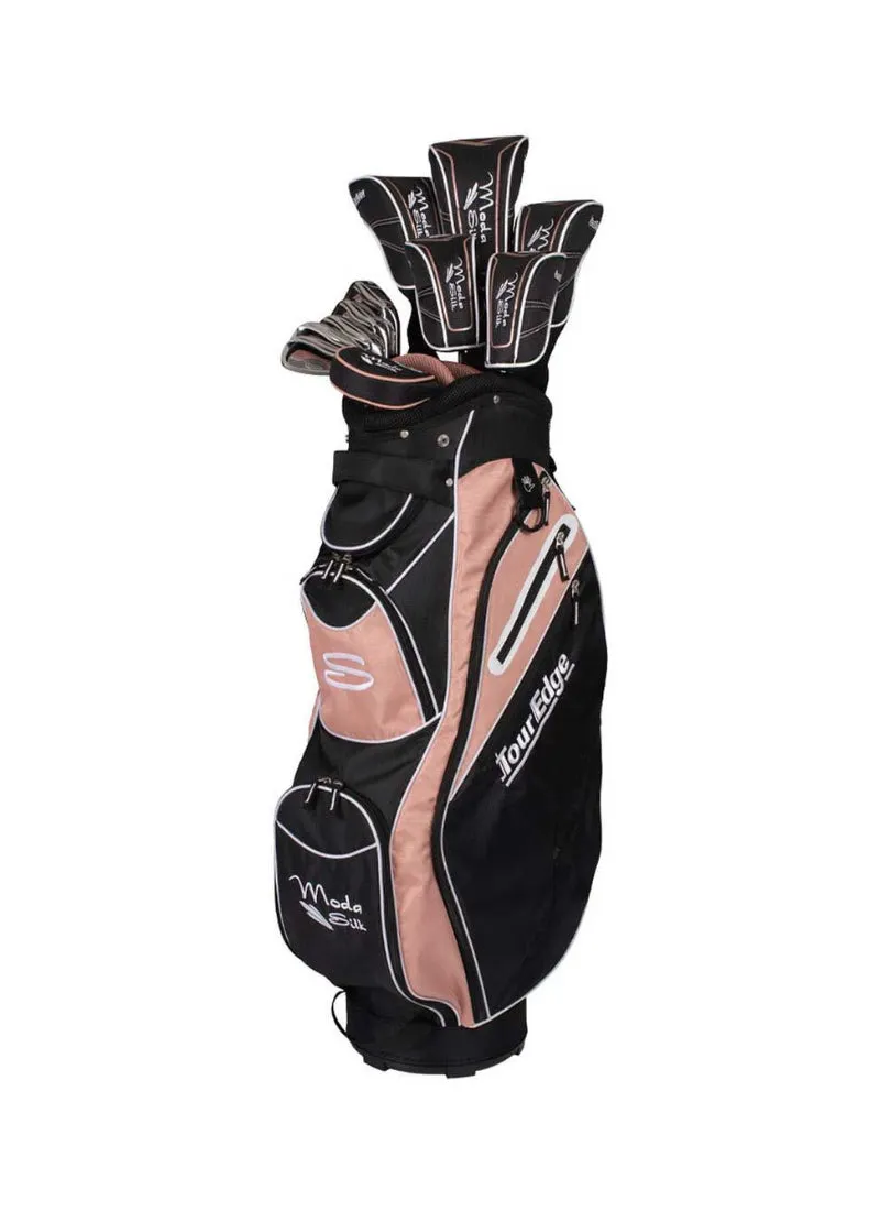 Tour Edge Moda Silk Complete Womens Golf Set Rose Gold