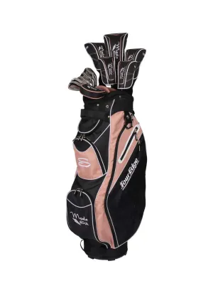 Tour Edge Moda Silk Complete Womens Golf Set Rose Gold