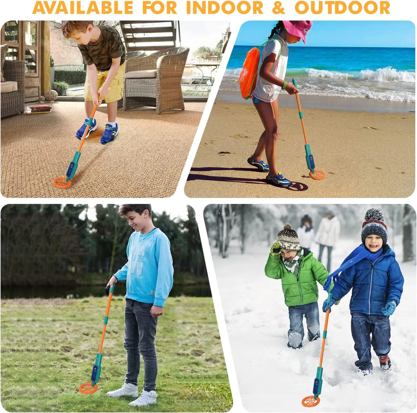 Treasure hunter in training! - Metal Detector for kids