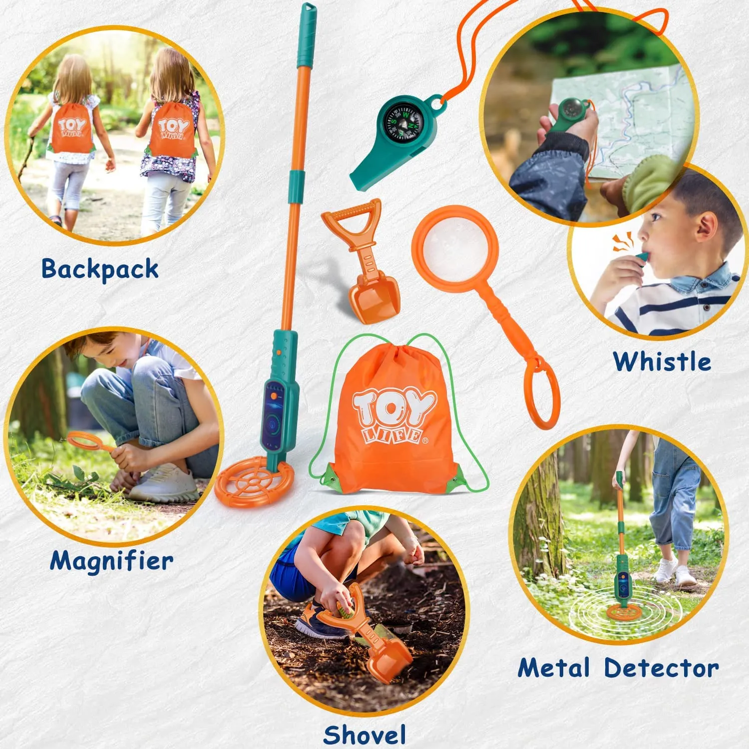 Treasure hunter in training! - Metal Detector for kids