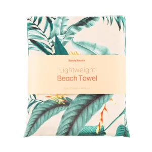 Tropical Paradise Dog Beach Towel