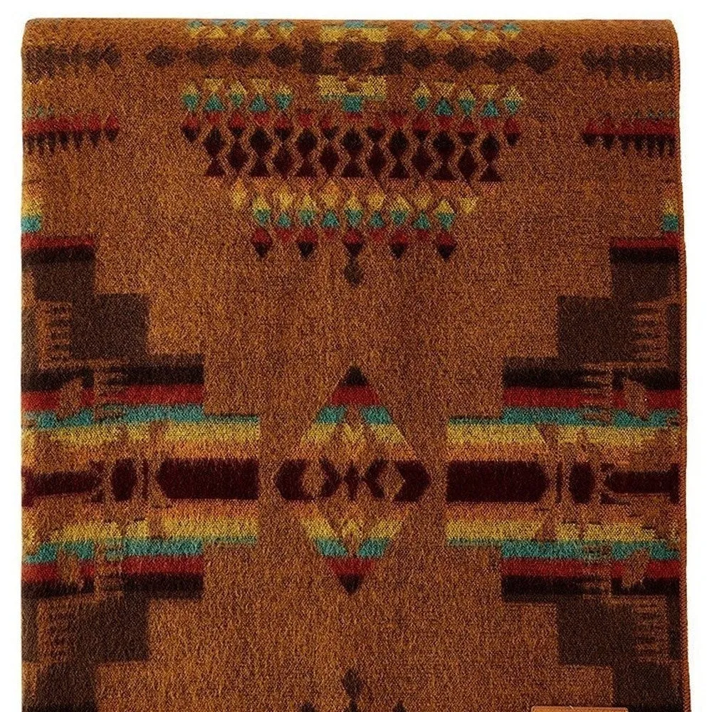 Ultra Soft Chocolate Brown Southwest Handmade Throw Blanket
