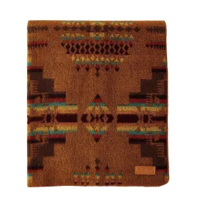 Ultra Soft Chocolate Brown Southwest Handmade Throw Blanket