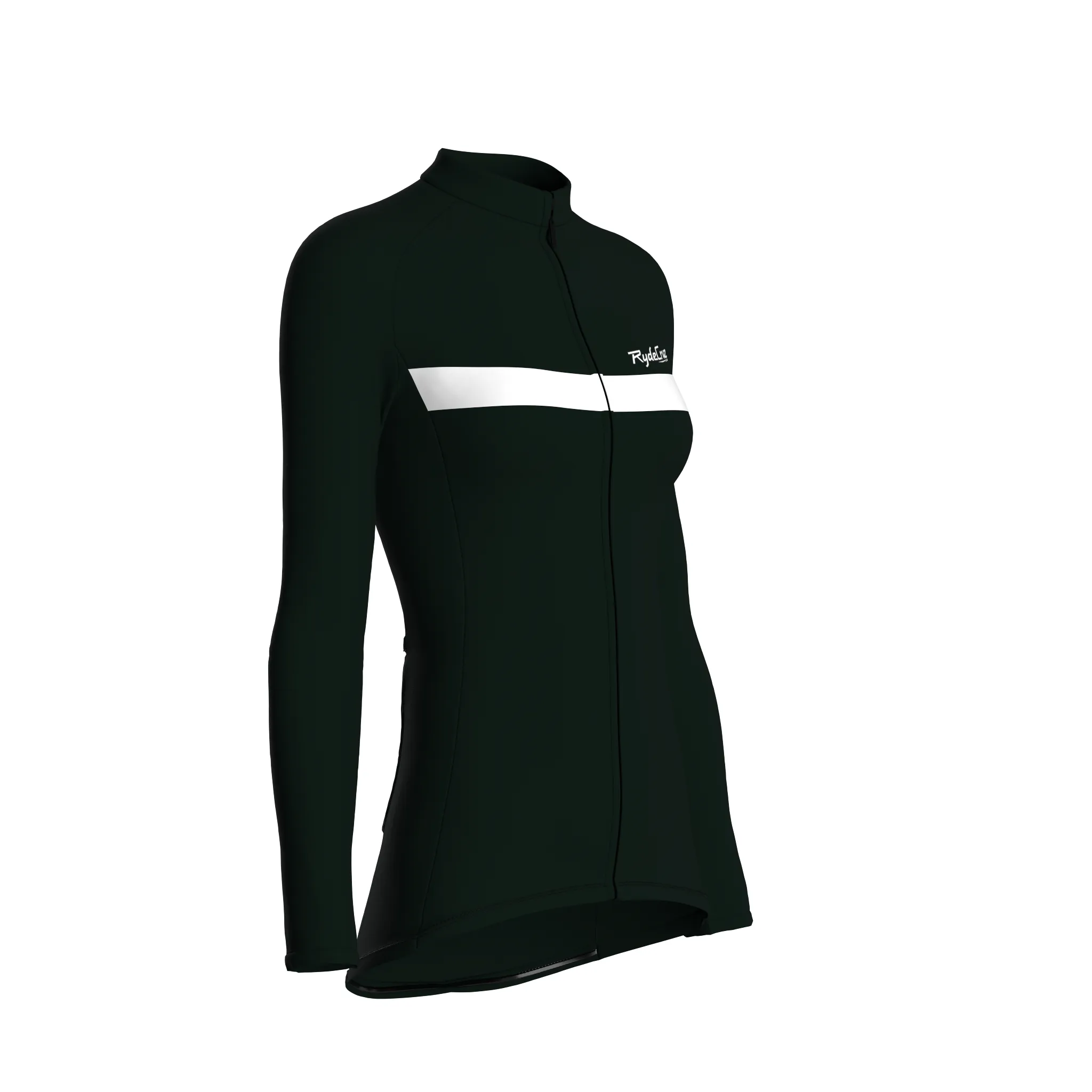 Urban Edge 1 | Dark Green Female Long Sleeves Jersey