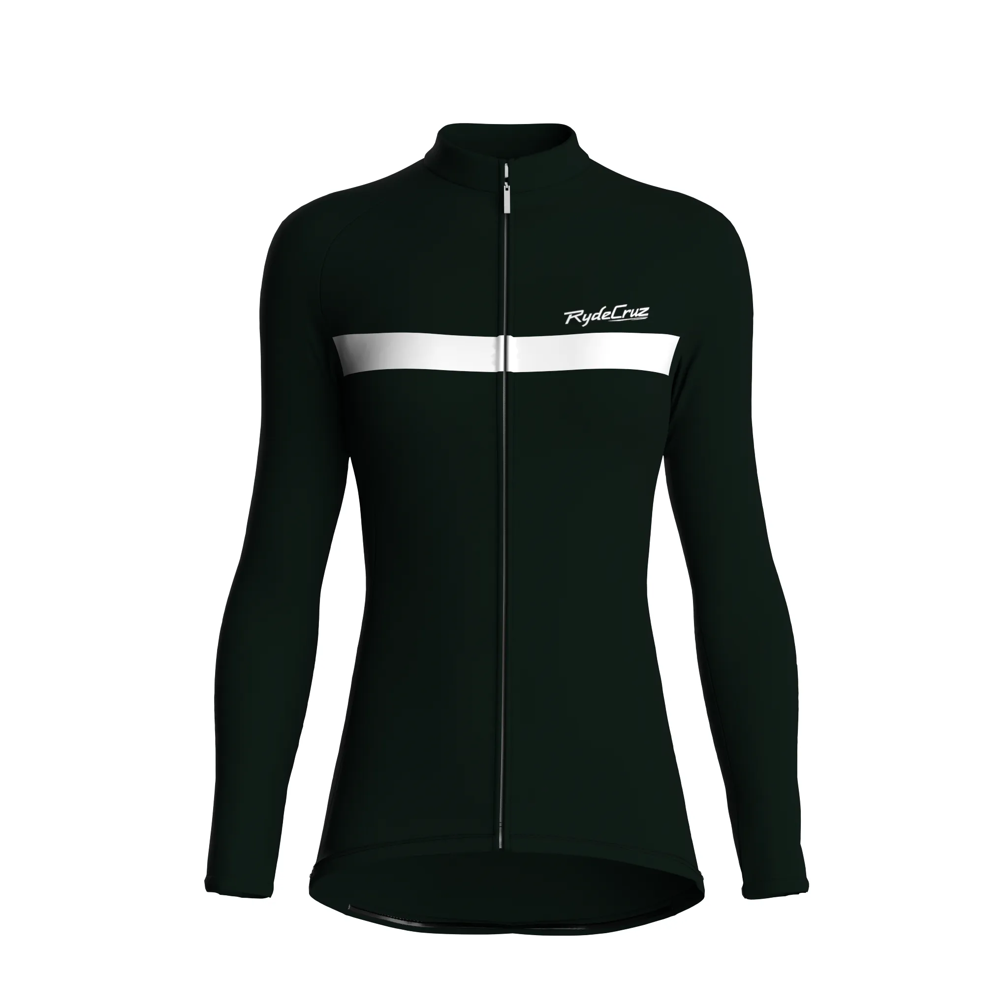Urban Edge 1 | Dark Green Female Long Sleeves Jersey