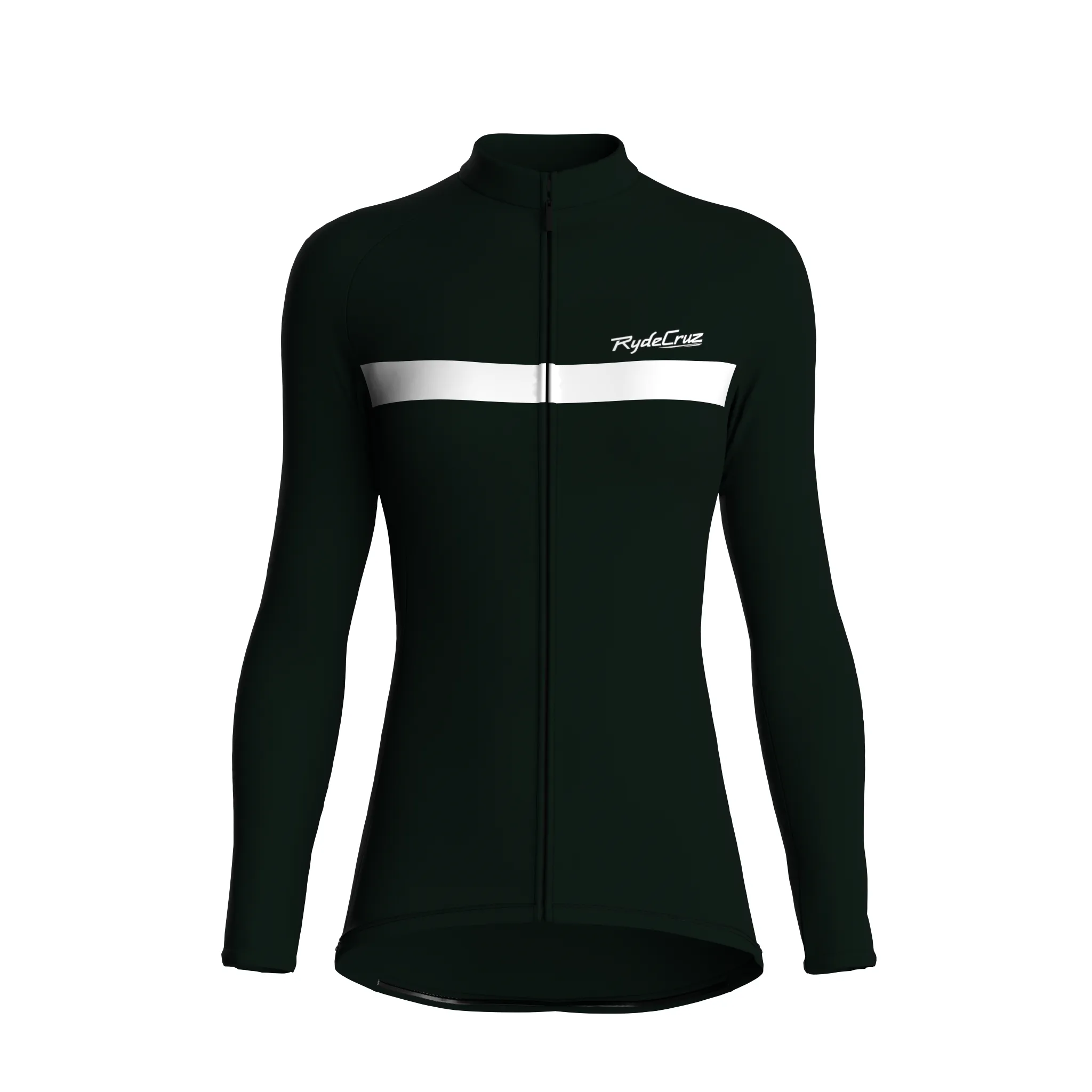 Urban Edge 1 | Dark Green Female Long Sleeves Jersey