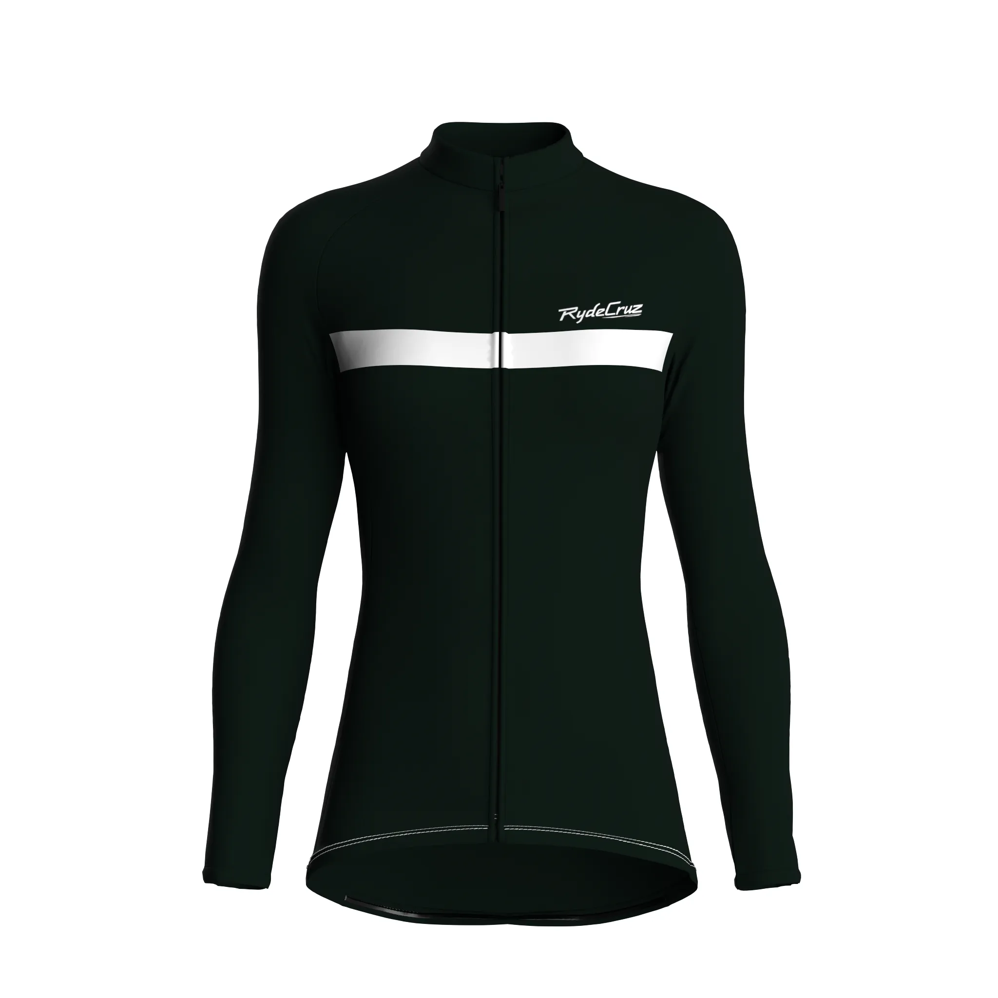 Urban Edge 1 | Dark Green Female Long Sleeves Jersey