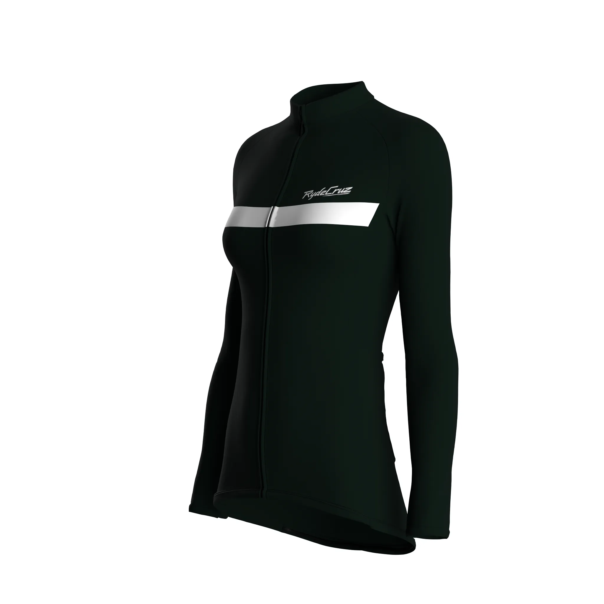 Urban Edge 1 | Dark Green Female Long Sleeves Jersey