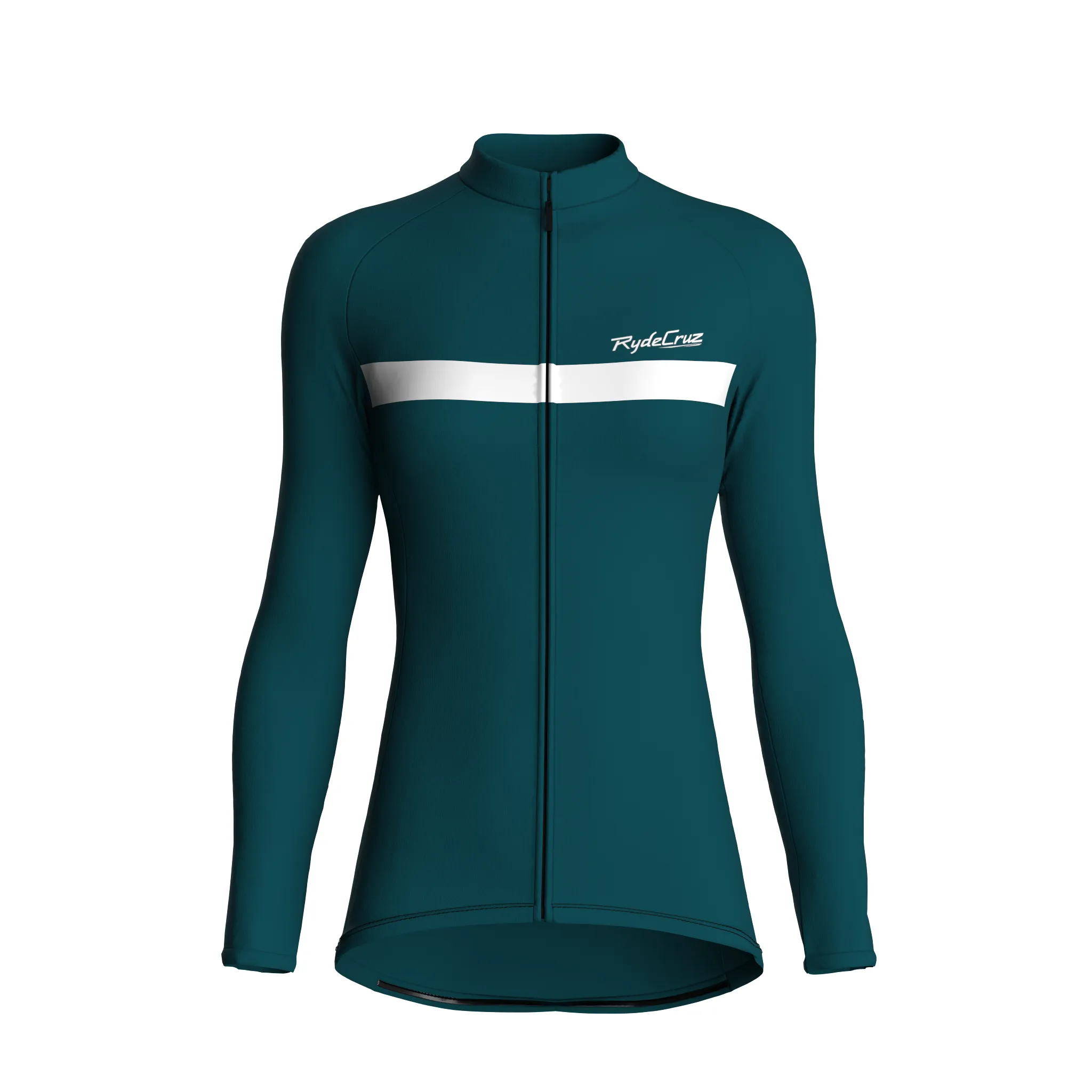 Urban Edge 1 | Midnight Green Female Long Sleeves Jersey