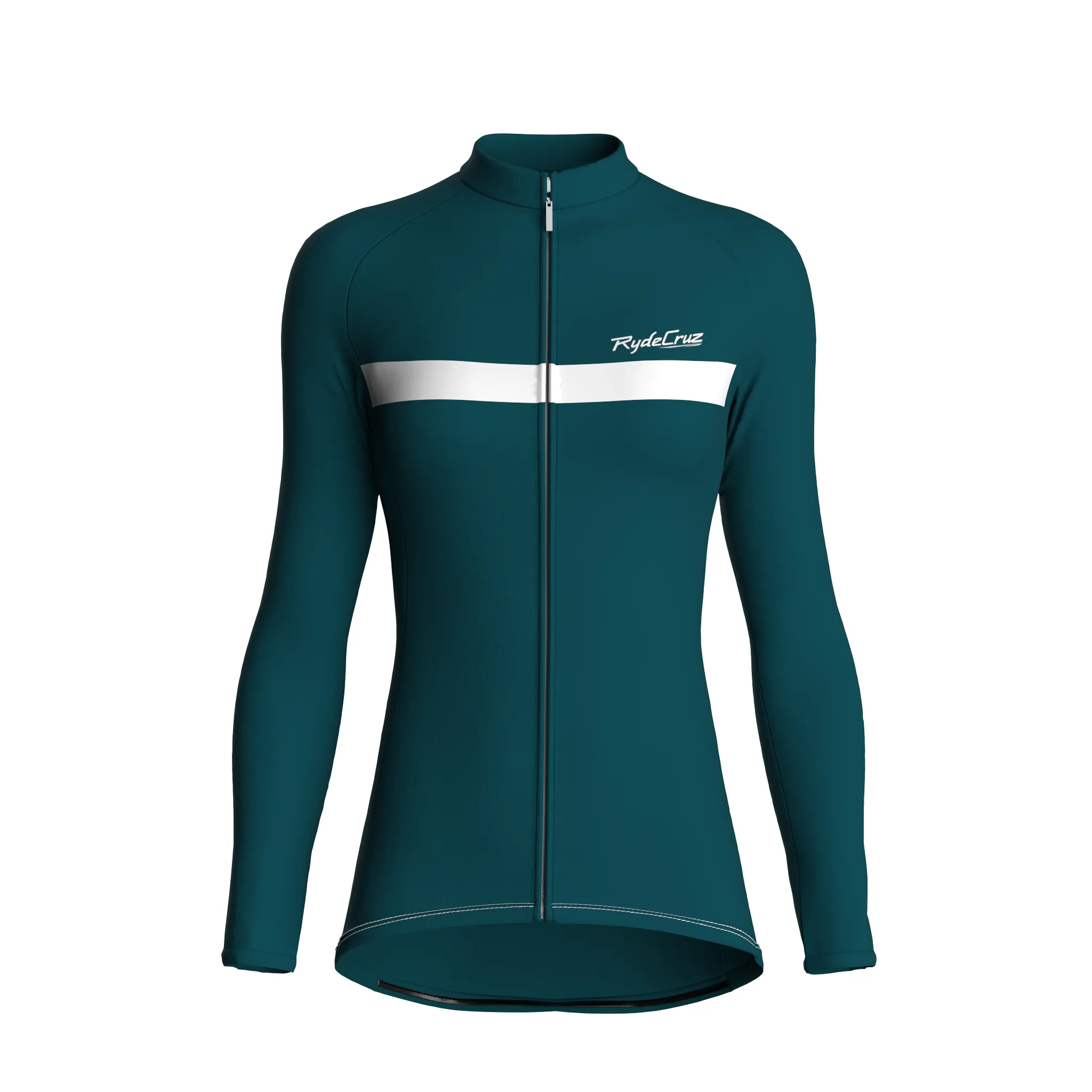 Urban Edge 1 | Midnight Green Female Long Sleeves Jersey