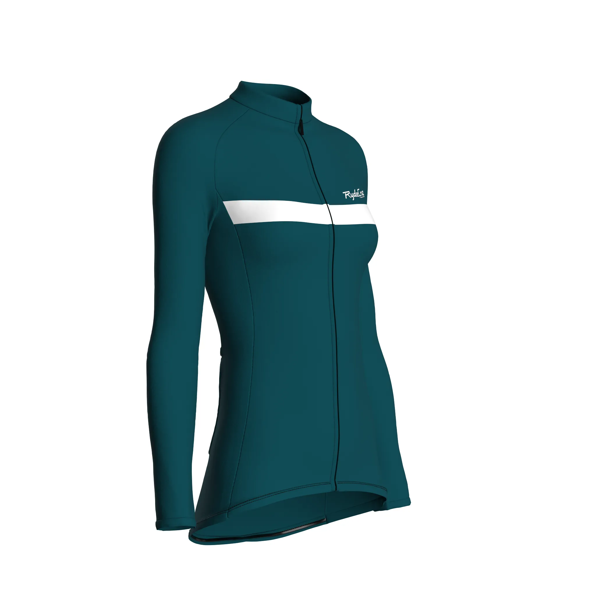 Urban Edge 1 | Midnight Green Female Long Sleeves Jersey