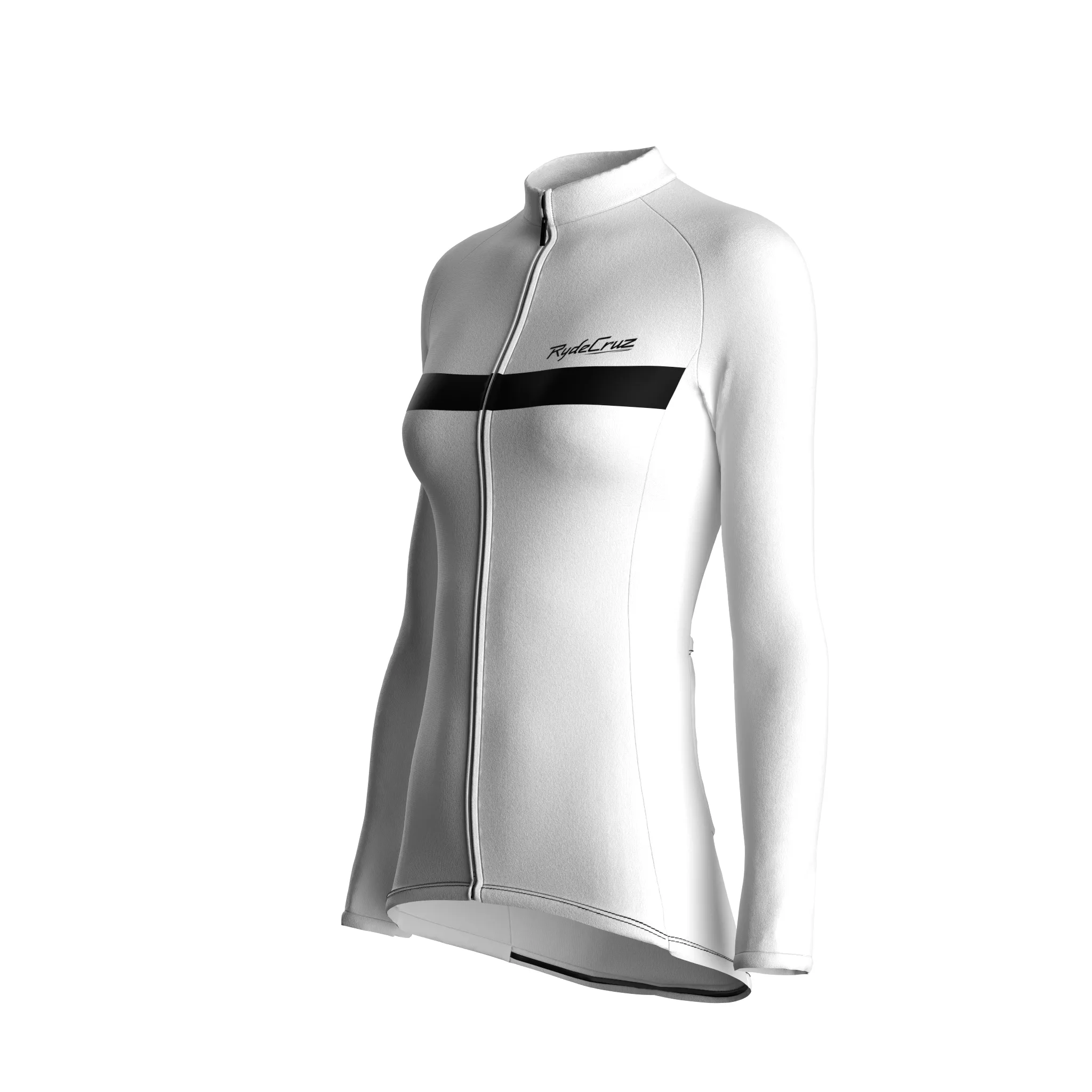 Urban Edge 1 | White Female Long Sleeves Jersey