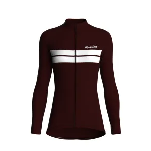 Urban Edge 2 | Dark Red Female Long Sleeves Jersey