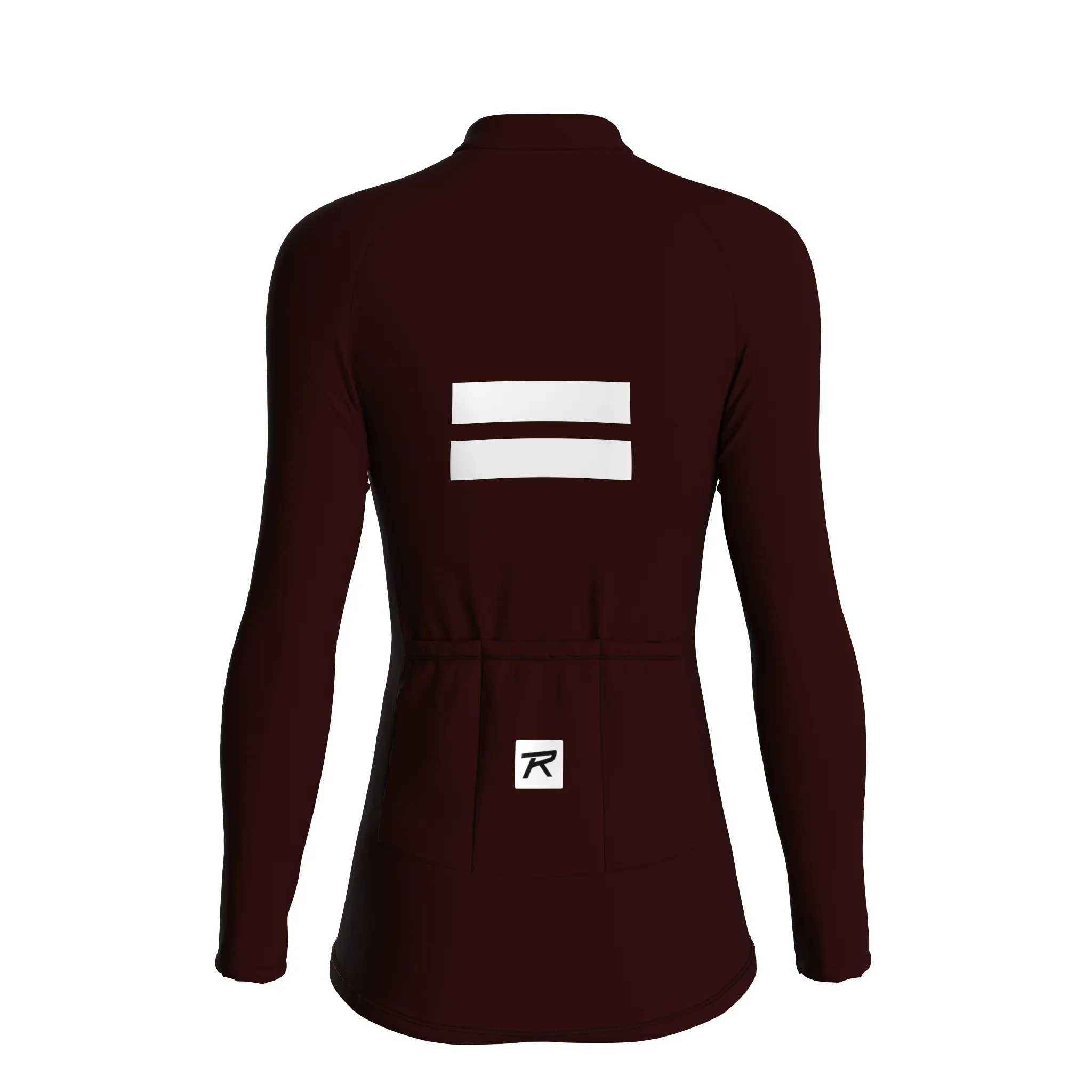 Urban Edge 2 | Dark Red Female Long Sleeves Jersey