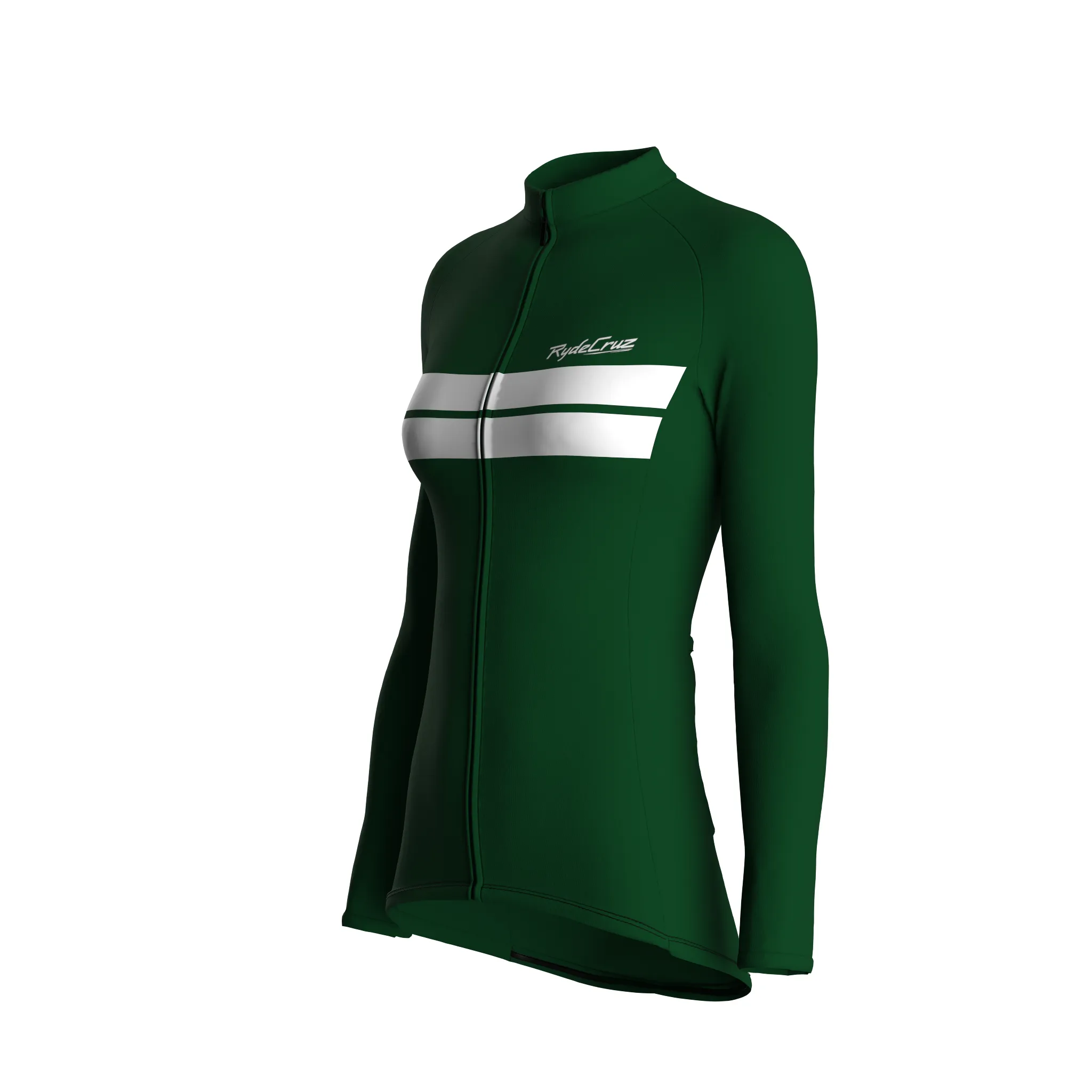 Urban Edge 2 | Forest Green Female Long Sleeves Jersey