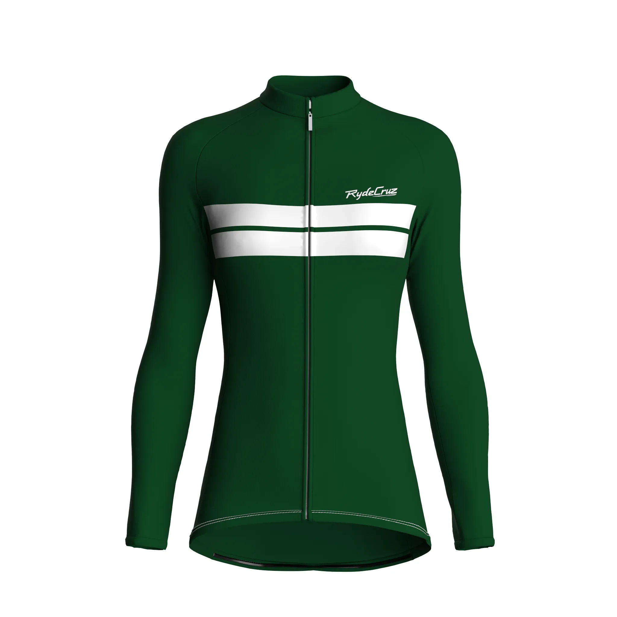 Urban Edge 2 | Forest Green Female Long Sleeves Jersey