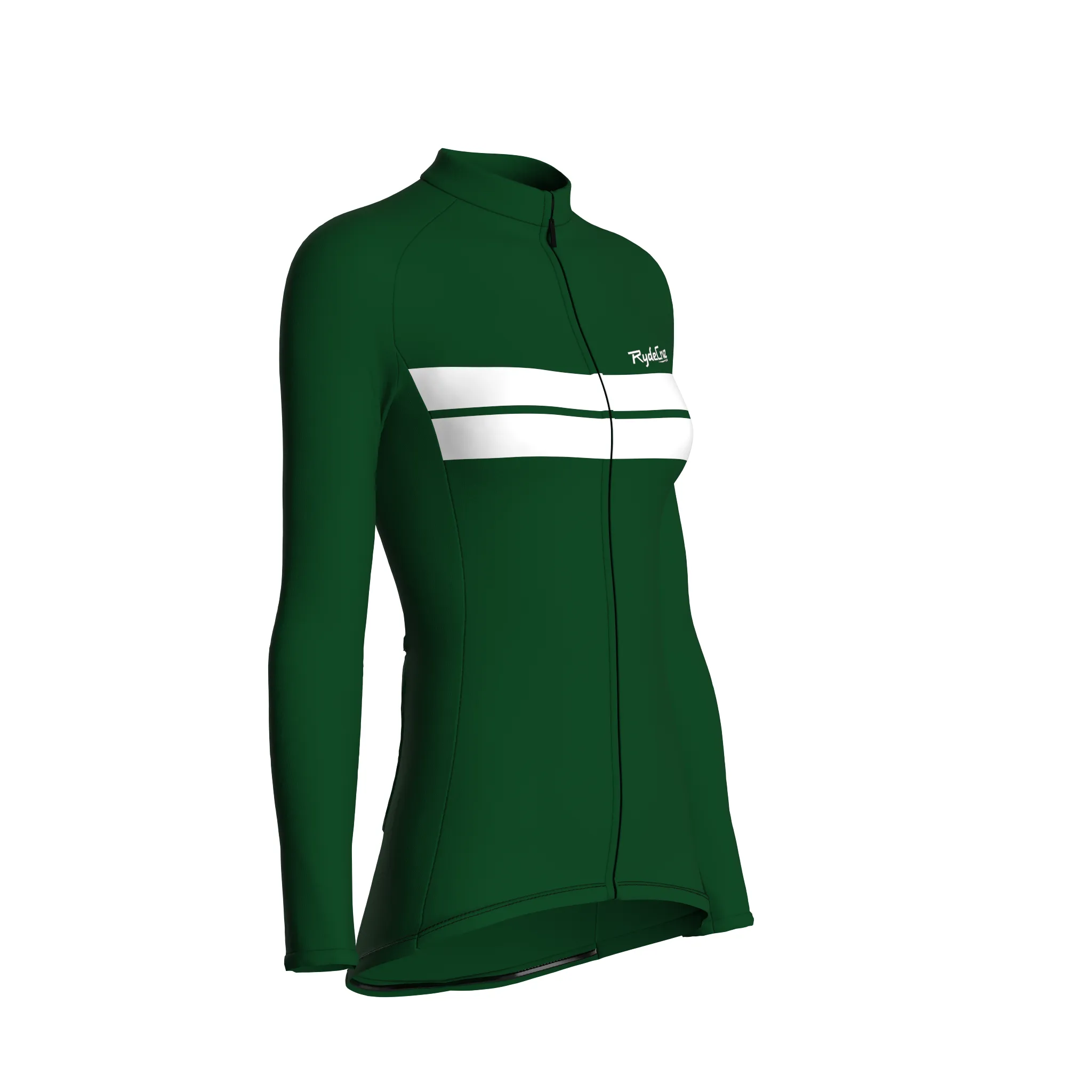 Urban Edge 2 | Forest Green Female Long Sleeves Jersey