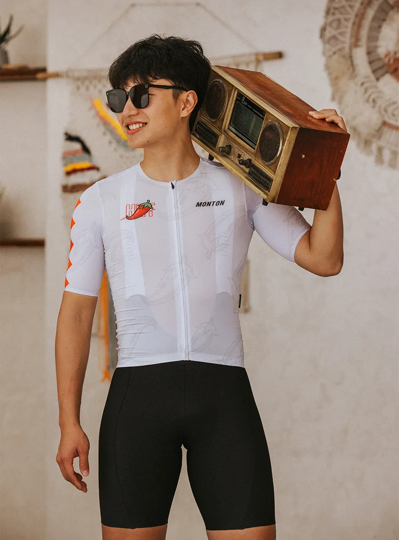 URBAN  MENS JERSEY CHILI PEPPER WHITE