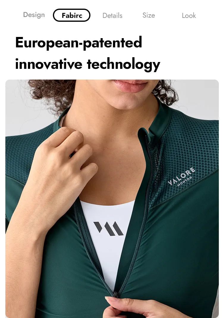 VALORE SHORT SLEEVE JERSEY WOMENS STRAORDINARIO GABLE GREEN