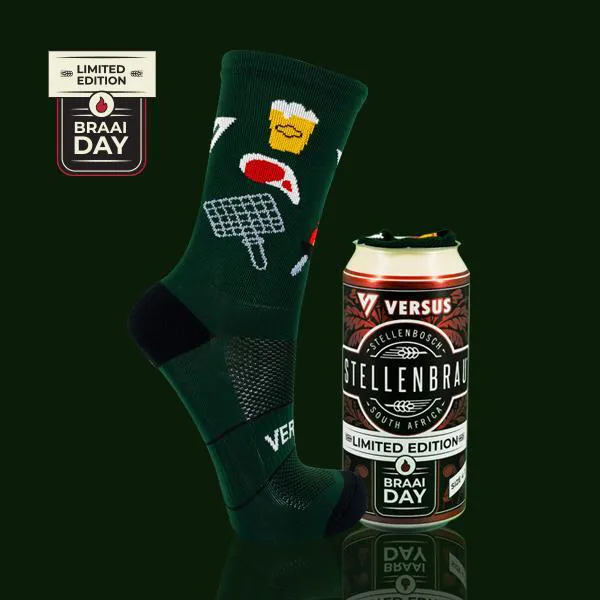 VERSUS BRAAI 2.0 ACTIVE SOCKS LIMITED EDITION
