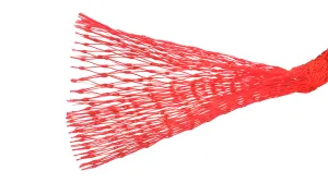 Vexar Oyster tube netting Red or Black (sold by the foot)
