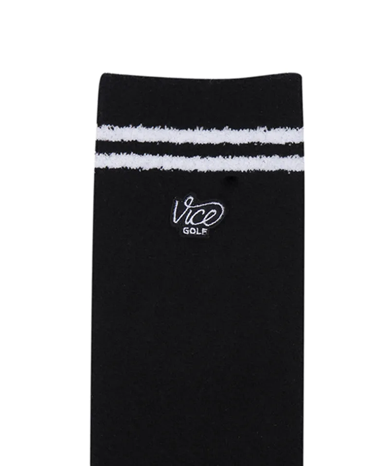 Vice Golf Atelier Tactel Knee Socks - Black