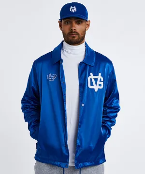 Vice Golf Atelier VG Satin Coach Jacket - Royal Blue